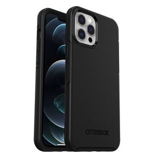 NIB OTTER box symmetry series case for IPHONE 12 / 12plus. Black iPhone case